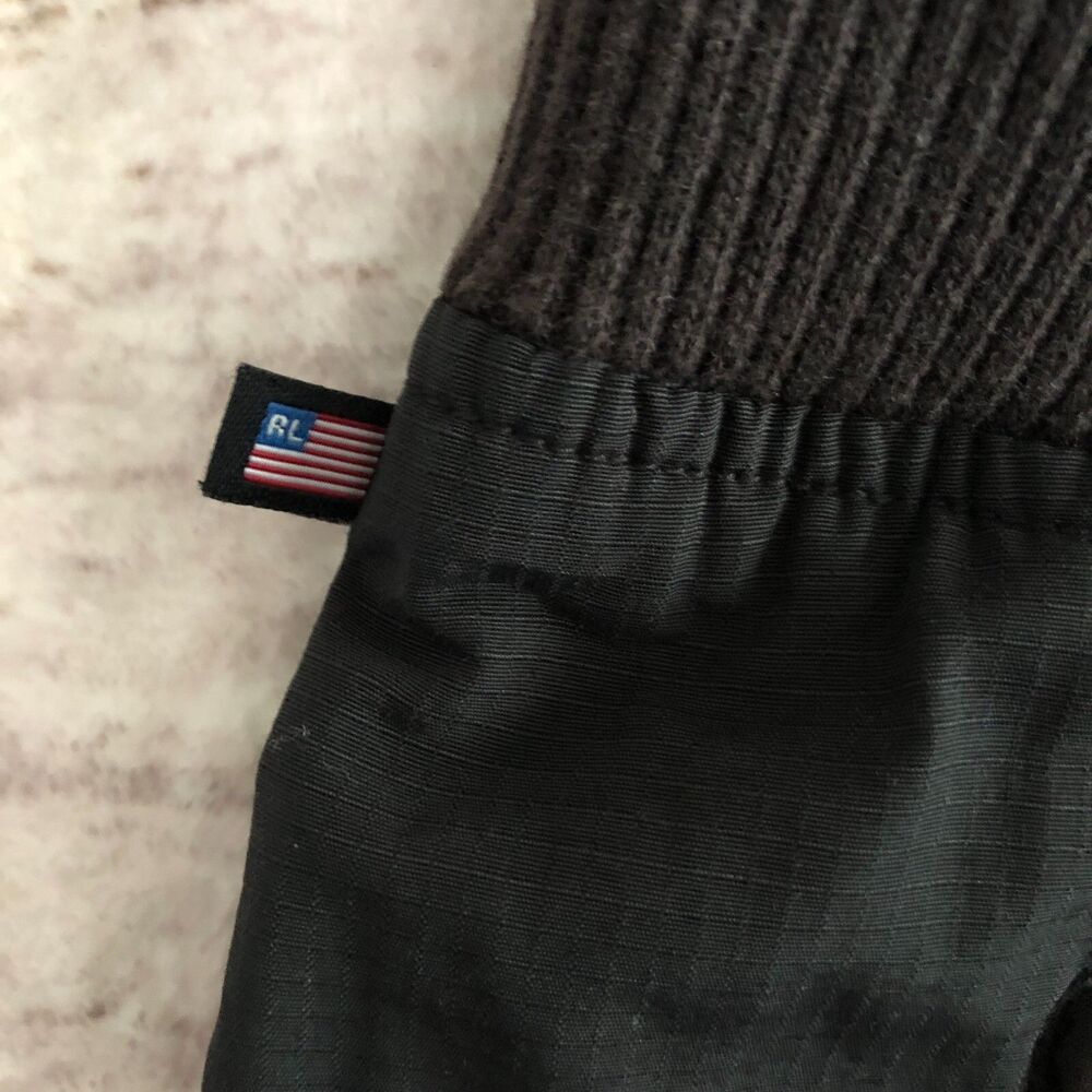 Vintage Polo Jeans Company Pants 2 Womens Black Flight Aviator Cargo Snow Winter - Picture 9 of 15